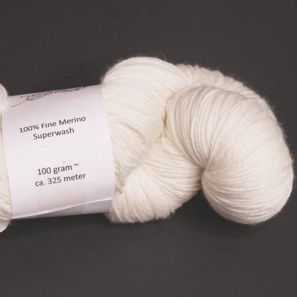 merinould-superwash-325 meter pr 100 gr