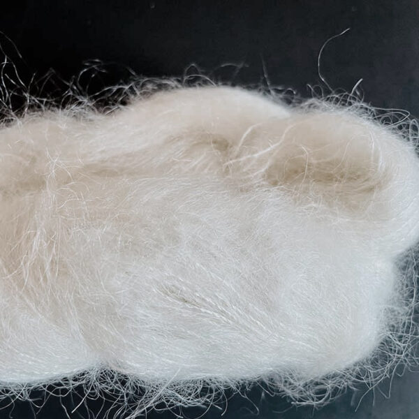 Lavendel mohair garn