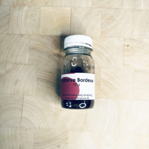 Bordeaux lanasyn uldfarve