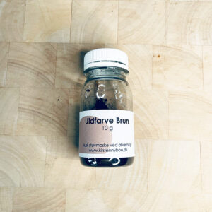 Brun lanasyn uldfarve