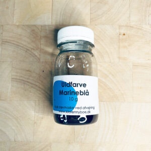 Marineblå lanasyn uldfarve