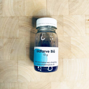 Blå lanasyn uldfarve