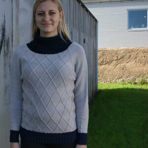 Sweater med harlekin tern - Benita