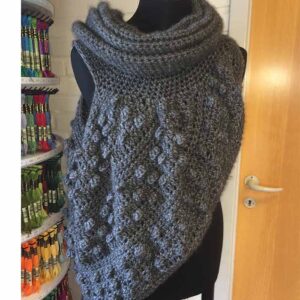 Hæklet poncho