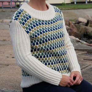 Sweater i vævestrik - Borghild