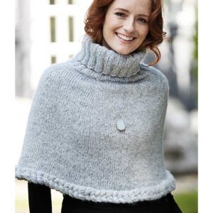Top Down kort poncho