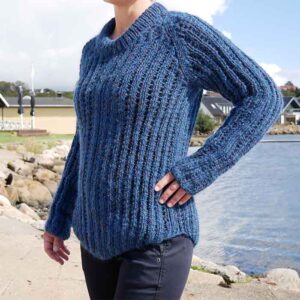 Hulmønster sweater - Varmekilde