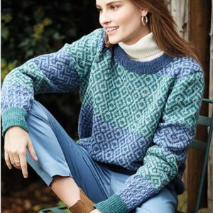 Sweater med mønster
